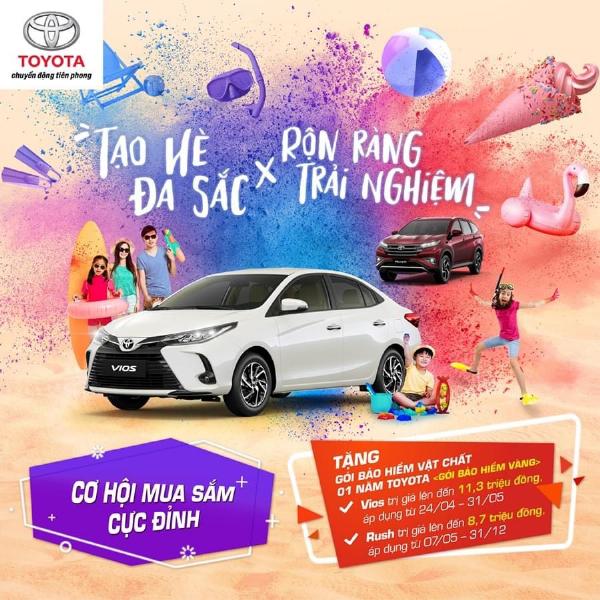 TĂNG TIỆN NGHI VÀ ƯU ĐÃI CHO KHÁCH HÀNG MUA XE TOYOTA RUSH